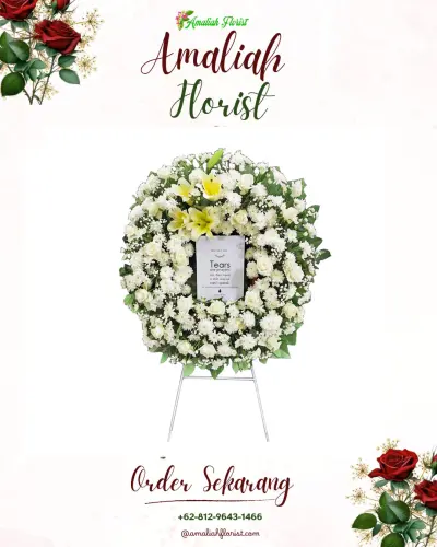 Krans Bunga Duka Cita di Cigandamekar